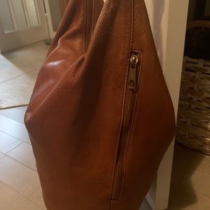 REAl Leather!Vintage bohemian leather bag